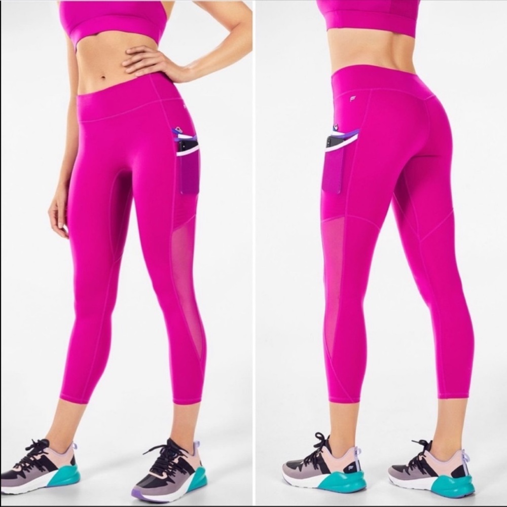 RARE New Fabletics Trinity Mid-Rise Leggings